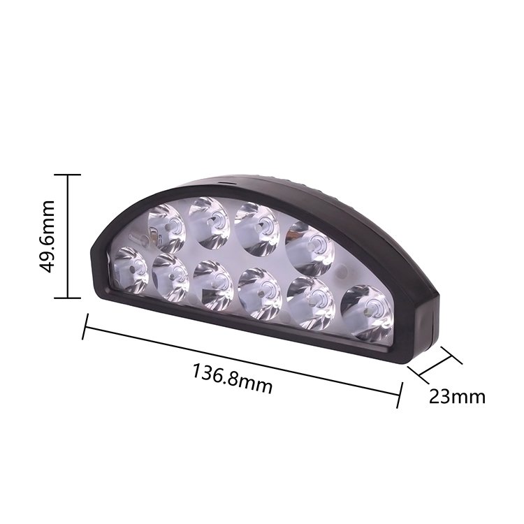 motorcycle light bar w6